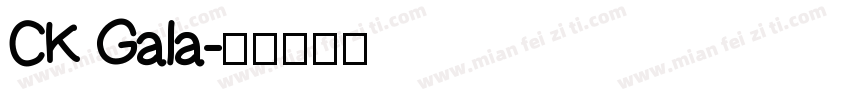 CK Gala字体转换
